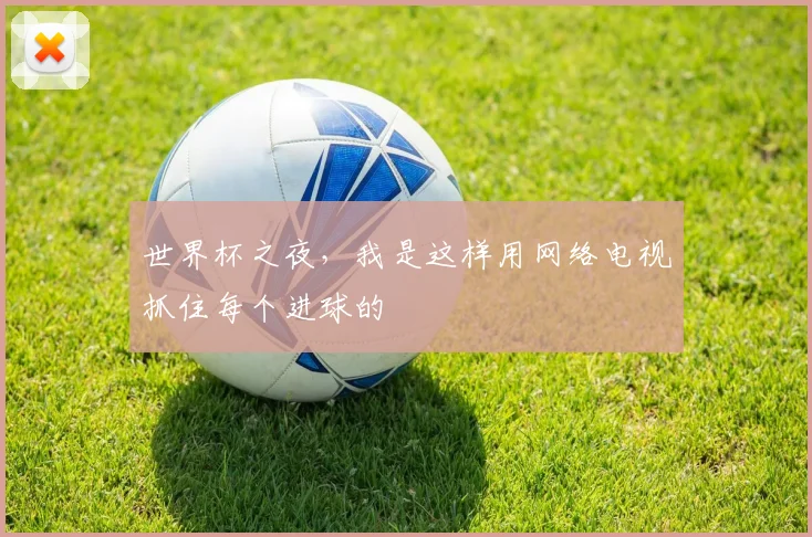 世界杯之夜，我是这样用网络电视抓住每个进球的